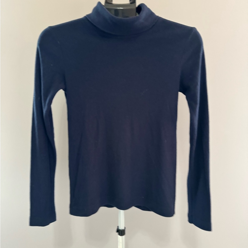 Uniqlo Blue Fitted Long Sleeve Tee